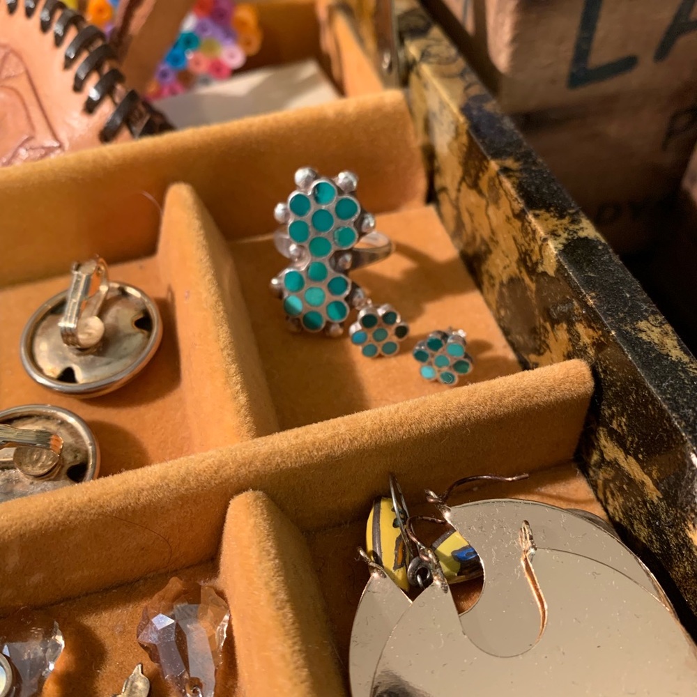 Zuni inlay set